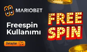 Mariobet Freespin Kullanımı