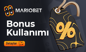 Mariobet bonus kullanımı